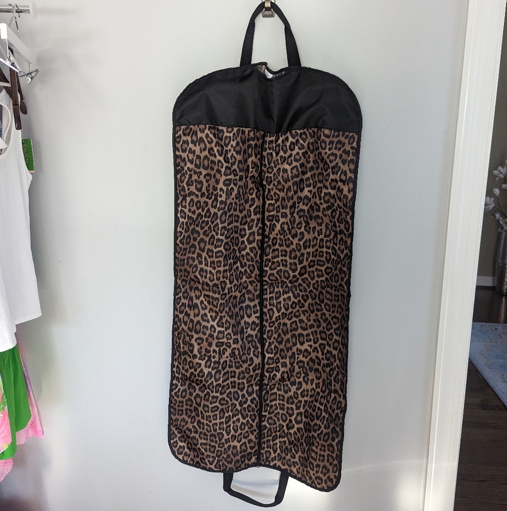 Chico's Animal Print Travel Garment Bag